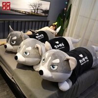 ❤️Siêu Rẻ ❤️Chó Husky Xám Hot- Chó Bông Husky Thú Nhồi Bông 1M