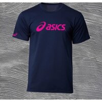 Asisc.ss Áo Thun Chạy Bộ Màu Xanh NAVYHiking Và Trail Cơ Bản