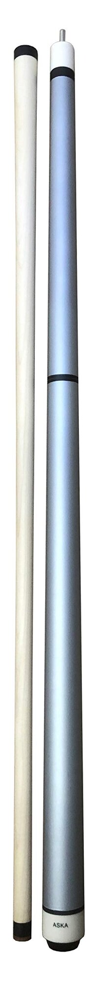 ASKA 25-Ounce Heavy Hitter Matte Jump Break Cue Stick JBC, 3pc Cue, Jump/Break Cue. 14-mm Tip, Hard Rock Canadian Maple Shaft