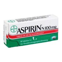 ASPIRIN® N 100 mg Tabletten, 14 St