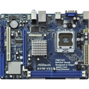 Bo mạch chủ (Mainboard) Asrock G41M-VS3 - Socket 775, Intel G41/ICH7, 2 x DIMM, Max  8GB, DDR3