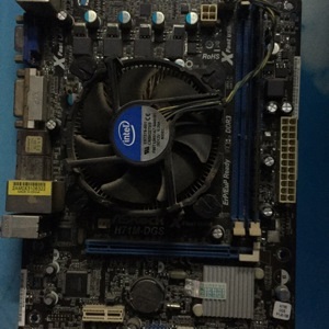 Bo mạch chủ (Mainboard) Asrock H71M-DGS - Socket 1155, Intel H61, 2 x DIMM, Max 16GB, DDR3