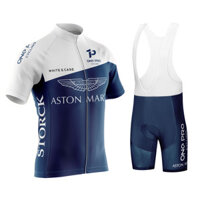 Aston Martin Ouma Tay Ngắn Nhanh Khô Thoáng Khí Đi Xe Đạp Phù Hợp Với Nam Nữ Leo Núi Xe Đạp Đường Bộ Phù Hợp Với qxf3.18