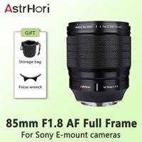 Astrhori 85mm F1.8 AF Full Frame Tự Động Lấy Nét Giữa tele Chân Dung Ống Kính Cho Sony E Mount Camera