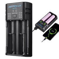 Astrolux® MC02 2 in1 USB Charging Mini Battery Charger Portable Mobile Phone Power Bank Current Optional Charger For 186