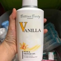 ✌️Sữa tắm Vanilla by Bettina Barty (Đức)