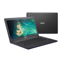 ASUS Chromebook C403: Máy tính xách tay bền chắc, chống tràn, 14.0 HD, 180 độ, dành cho giáo dục với bộ xử lý Intel Celeron N3350, RAM 4GB, eMMC 32GB, đạt tiêu chuẩn độ bền MIL-STD 810G, màu xanh đậm, hệ điều hành Chrome OS - Mã sản phẩm: C403NA-WS42-BL