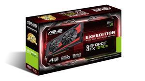 Asus EX-GTX1050TI-O4G (NVIDIA Geforce/ 4Gb/ DDR5/ 128 Bits)