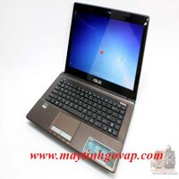 Asus K43 đen: Intel Core I3 2330M,Ram 4GB, HDD 500GB
