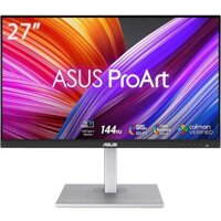 ASUS ProArt PA278CGV Professional Monitor – 27 inch, IPS, QHD (2560 x 1440), 144 Hz, 95% DCI-P3, Color Accuracy ΔE < 2, Calman Verified, USB-C PD 90W, VESA DisplayHDR 400, FreeSync Premium, Ergonomic Stand, Green Sustainability