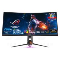 ASUS ROG Swift PG35VQ Curved Gaming Monitor – 35″ Ultra-WQHD 21:9, 200Hz, 1000 nit, HDR, G-Sync Ultimate, DCI-P3 90%, Aura Sync