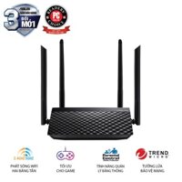 ASUS RT-AC1200 V2 (Mobile Gaming) Wifi AC1200 | 2 băng tần | Cài đặt nhanh | 4 cổng LAN