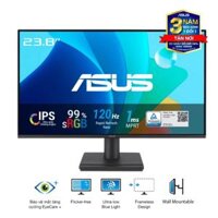 ASUS VA249HG Eye Care Monitor – 24 inch, IPS, FHD (1920×1080) Frameless, 99% sRGB, 120Hz, 1ms MPRT, HDMI + VGA