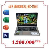 Asus Vivobook S510 i7-7500U Ram 8GB SSD 128GB HDD 1TB FHD 2 VGA