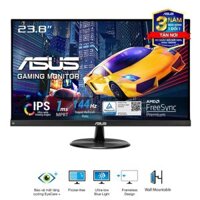 ASUS VP249QGR Gaming Monitor – 24 inch, FHD (1920×1080), IPS, Frameless, 1ms MPRT, 144Hz, FreeSync Premium, ELMB, Shadow Boost, Low Blue Light, Flicker Free, Wall Mountable