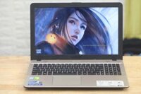 Asus X541UV, Core I5-6198DU, 2VGA-Card Rời 2gb, Ram 4gb - 500gb, Máy Màu Gold Rất Đẹp, Nguyên Zin