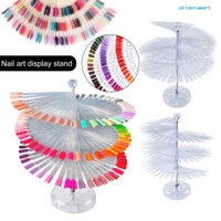 [At] 1 Bộ Màu Móng Tay Trong Suốt Swatch Stick Gel Ba Lan Màn Hình Xoắn Ốc Mẫu Móng Tay Thực Hành Gậy Acrylic Trong Suốt Đầu Móng Tay Giả Phụ Kiện Móng Tay Nghệ Thuật Dụng Cụ Làm Móng Tay