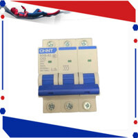 Át 3 pha chống giật C63 3P NXB-63 6000A 400V sử dụng thay thế thiết bị aptomat chống giật hàng chính hãng Chint át 3 pha