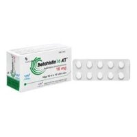 A.T Betahistin 16mg (H/100v) - Thuốc chóng mặt, ù tai chuyên khoa của A.T Pharma, hộp 100 viên