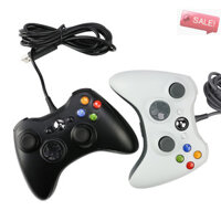 At Bộ điều khiển trò chơi có dây Tay cầm chơi Game Joy Pad cho Xbox 360 & PC 7 8 10 A