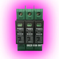 Át Chống sét DC 3P 1000VDC Feeo FSP-D40 - Thiết bị chống sét lan truyền điện năng lượng mặt trời - Chống sét Solar