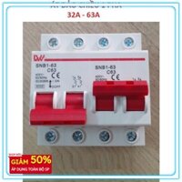 Át Đảo Chiều 1 pha LW 32A , 63A - Cầu dao đảo chiều dạng aptomat -TBĐ