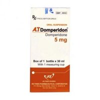 AT DOMPERIDON 5MG_Domperidon 5mg_chai 30ml_cty AN THIÊN _A.T Domperidon 5mg trị chứng nôn và buồn nôn, nấc cụt, ăn không tiêu (chai 30ml)