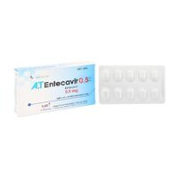 A.T Entecavir 0.5mg An Thiên 3 vỉ x 10 viên – Điều trị viêm gan B