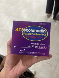 A.T Fexofenadin 30mg/5ml