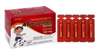 A.T Ibuprofen 100mg/5ml - Hỗn Dịch Uống Giảm Đau Hạ Sốt Hiệu Quả Cho Trẻ Em - Hộp 30 Ống