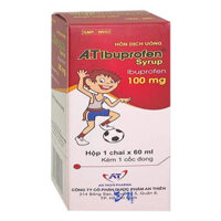 A.T Ibuprofen Syrup 100mg giảm đau, kháng viêm  – CÔNG TY CỔ PHẦN NHÀ THUỐC NHÂN DÂN – PHƯỢNG HOÀNG