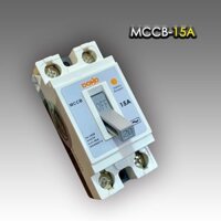 Át khối tự động MCCB DoBo chống quá tải và ngắn mạch an toàn cho gia đình, bình nóng lạnh - MCCB 15A