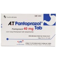 A.T Pantoprazol 40mg viên