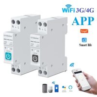 Át wifi aptomat wifi kết nối 3G 4G LS-Electric 63A điều khiển qua điện thoại chức năng hẹn giờ bảo vệ quá dòng quá áp