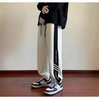 AT02: Quần Thể Thao Jogger Ống Rộng, Chất Liệu Tổ Ong Mắt Chim Sport Tập Gym Quần