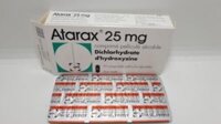 ATARAX 25mg_Hộp 1 vỉ x 30 viên_Điều trị các triệu chứng lo âu; căng thẳng; kích động.