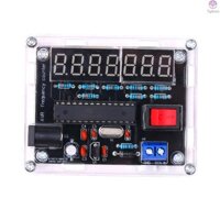 ⚙️Thai| Máy đo tần số 10 MHz Bộ tự làm Bộ đếm tần số Tần số AVR với bộ đếm vỏ Máy đo chu kỳ Đo tần số Độ phân giải 0,00001Hz