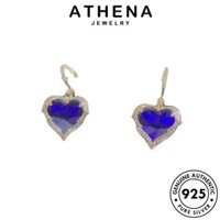 Athena JEWELLY Nữ Vòng Bông Tai Sapphire Love Original Silver 925 E1033