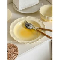 ATI SÉT BÁT KÈM ĐĨA SỨ PHỐI MÀU CƯNG XỈU 1 set gồm : 1 đĩa ( kt cao 3,5cm x 20,8cm ) + 1 bát ( kt cao 6,5cm x 11,3cm )