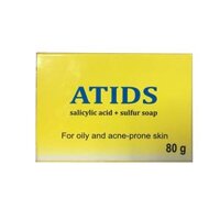 ATIDS - Xà phòng tắm trị mụn Salicylic Acid Sulfur Soap 80g