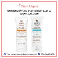 ☀️[TINO UYCA] Kem Chống Nắng Kiehl’s Ultra Light Daily UV Defense SPF 50 PA+++, Dạng lotion