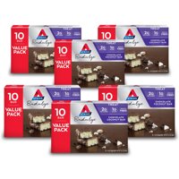 Atkins Endulge Treat Chocolate Coconut Bar. Rich Coconut & Decadent Chocolate. Keto-Friendly. Value Pack, 10 Count (Pack of 6)