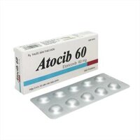 Atocib etoricoxib 60mg ( hộp 3 vỉ x 10 viên )