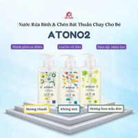 ATONO2 | Nước rửa bình sữa & chén bát đậm đặc thuần chay cho bé