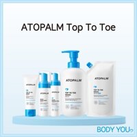 [Atopalm] Bộ sưu tập Top Toe / Sữa tắm nhẹ nhàng, làm sạch bằng bọt nhẹ / Kem dưỡng ẩm da mặt K-Beauty Chăm sóc da nhạy cảm Sức khỏe mụn trứng cá Làm trắng lỗ chân lông Gói mặt nạ mụn đầu đen * Atopalm