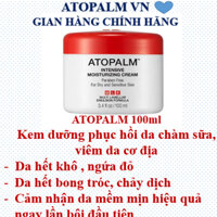 [ATOPALM date 2027] Kem dưỡng viêm da cơ địa chàm sữa Atopalm dung tích 100ml