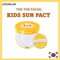 [ATOPALM] Tok Tok Facial Sun Pact SPF43 PA +++ Kem Chống Nắng Tok Tok SPF43 PA + + + Cho Trẻ Em