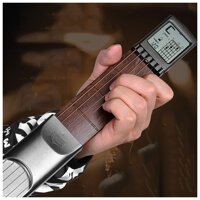 ATRNA Pocket Guitar, 6 Fret Left Hand Portable Pocket Guitar Practice Tool for Beginner Chord Coaches,Neck Guitar Acoustic Practice