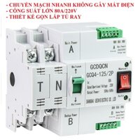 ATS Cầu dao đảo chiều tự động ATS 220V-80A - ATS-80A