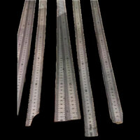 ATS_Thước đo inox chế máy cắt nhôm 2 đầu 3,8m bản rộng 3.2cm